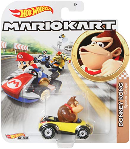 Hot Wheels Mario Kart Donkey Kong Auto Die-Cast 1:64 miniatura 4