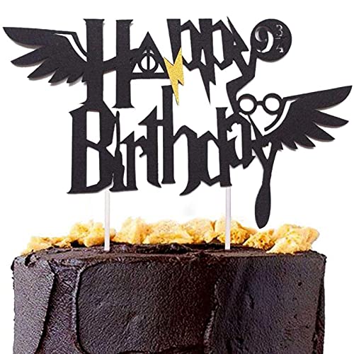 Tovenaar Verjaardagstaart Toppers, Tovenaar Thema Taart Decoraties, Harry Potter Taart Toppers, voor Verjaardagsfeest… - Image 3