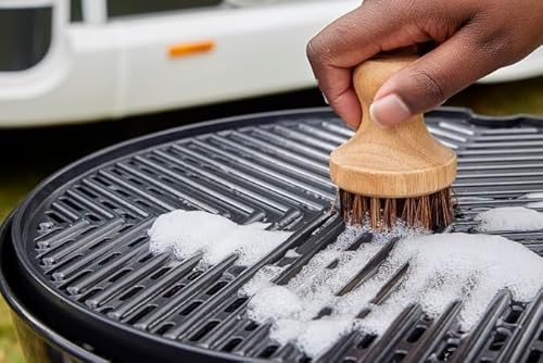 Cadac - GreenGrill Reinigungsbürste - Grillreiniger Bürste - BBQ Zubehör - Grill Gadgets - Holz - Reinigung - Grillzubehör