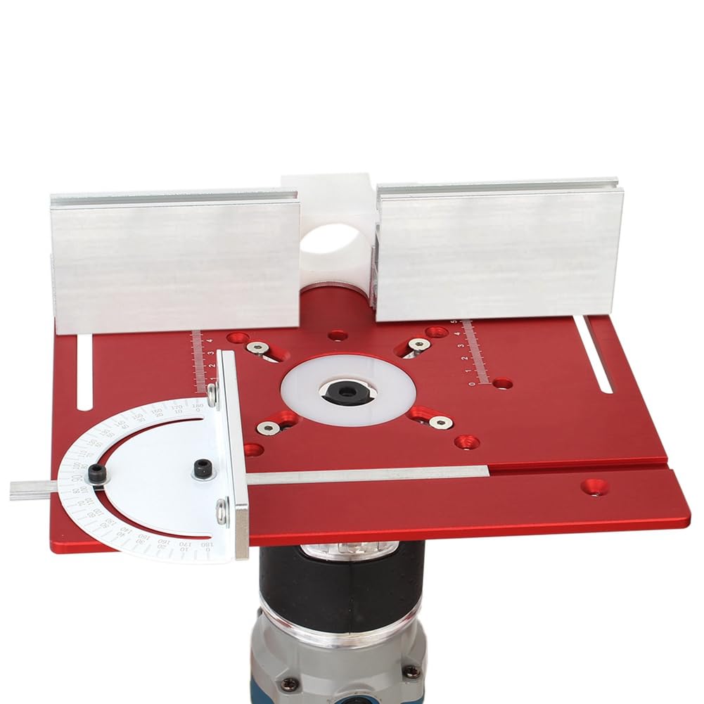 Holzbearbeitung Tischkreissäge Fräsen Flip Plate Multifunktions-Trimmer-Graviermaschine