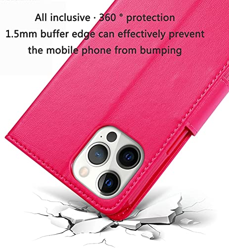 Étui portefeuille iPhone 13 Pro protection intégrale anti-rayure
