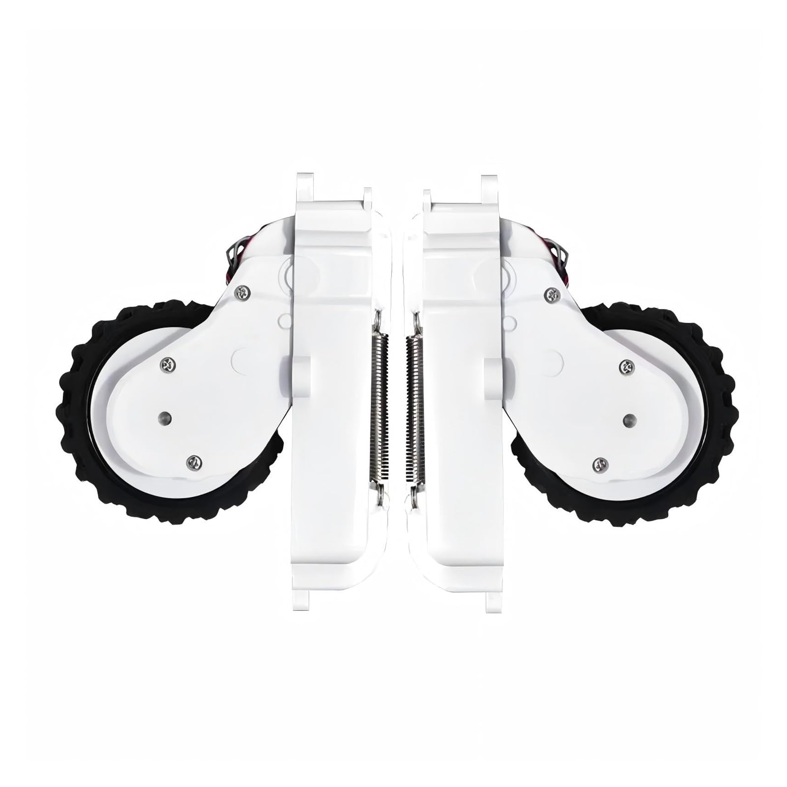 Vividcrate Robot Vacuum Cleaner Right Wheel Left Wheel ，- Compatible For Conga，for 3290 3390 3490 3590 3690 3790 3890，Spare Parts Accessories Replacement(White L and R)
