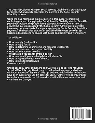 The Guerrilla Guide to Filing for Social Security Disability      Paperback – Large Print, March 1, 2019