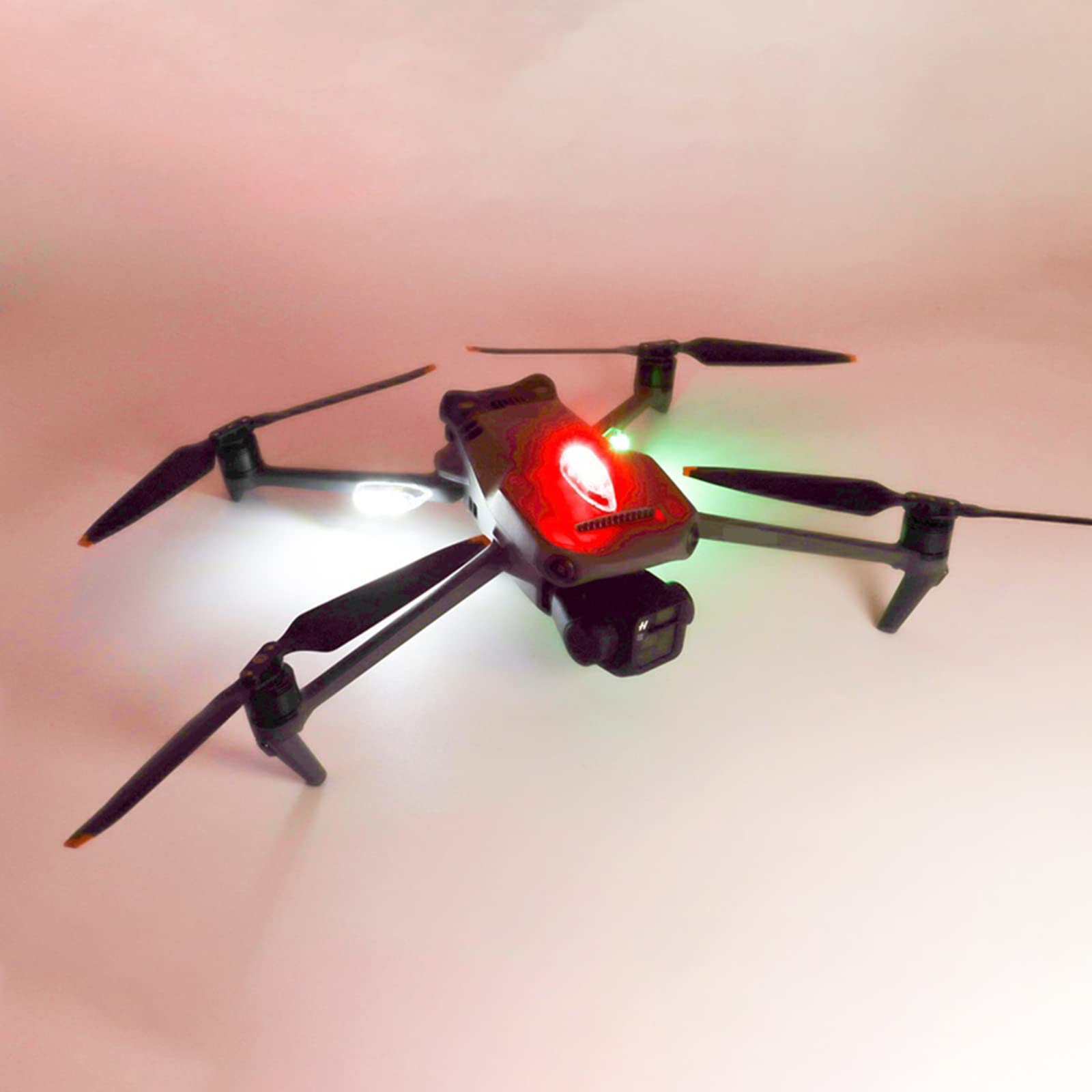 Drone Strobe Light RC Plane LED Lamp Kit Ricaricabile Luci Lampeggianti Super Bright Luce di Navigazione per Mavic 3 Cin