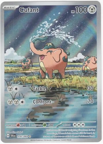 Pokemon – Cufant 076/064 - Shrouded Fable – Illustration Rare IR – Single Card