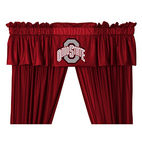 NCAA Ohio State Buckeyes College Locker Room Valance