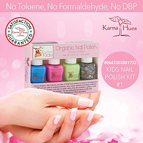 Karma Organic 0643303881732_KARMA_KIDS_SET1 Karma Kids Nail Polish Box Set No. 1 Natural Safe Nail Polish thumb #3