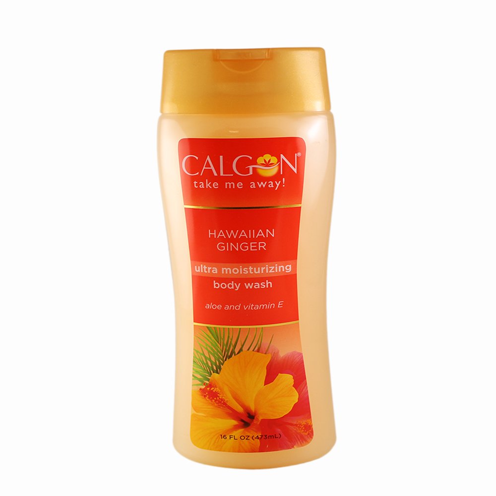 Calgon Hawaiian Ginger Ultra Moisturizing Body Wash for Women, 16 Ounce