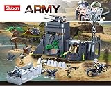 Sluban Army Zestaw Klocków - Bitwa o Plażę, Wielokolorowy, od 5 lat, M38-B0861