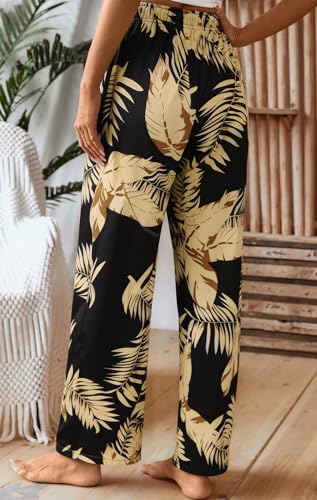 Image of X-Image Women Comfy Casual Pajama Pants with Pockets & Drawstring