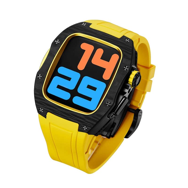 Protéger Apple Watch 45mm avec un étui antichoc fibre de carbone