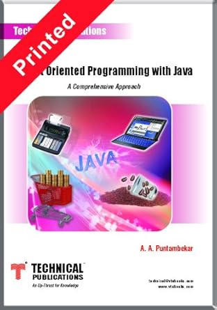 Object Oriented Programming with Java - A Conceptual Approach : Amazon ...