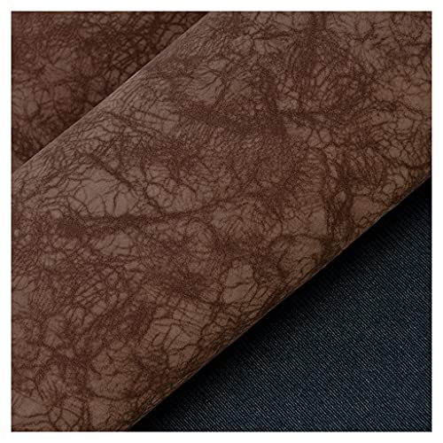 Tissu simili cuir de tapisserie haute résistance aspect cuir grainé 1.38x4m n°16