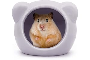 Ceramic Hamster Cooling Hideout: The Perfect Summer Getaway for Your Furry Friend