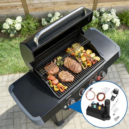 Image of SafBbcue 67532 67533 Grill Igniter Kit for Weber GS4 Genesis II 330 /335 /430 /435 Grills - Replacement for E-430 /E-435 /S-430 /S-435, 6-Outlet Ignition System Kit