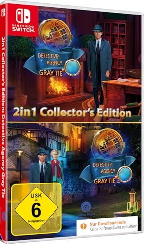 2in1 Paket Detective Agency 1+2 Collectors - Wimmelbild Spiele für Switch