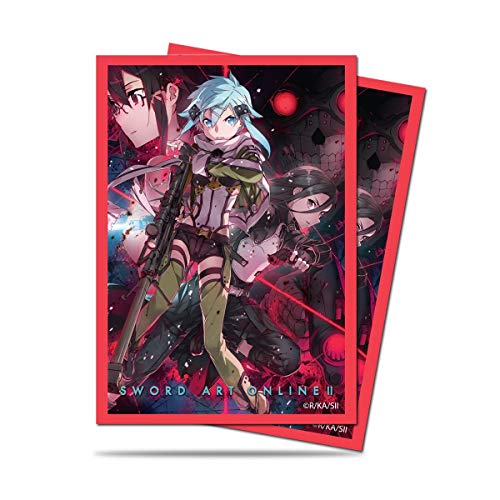 Ultra Pro Officially Licensed Sword Art Online II Phantom Bullet Small Deck Protector Sleeves (60ct)
