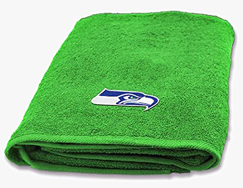 Northwest NFL 929 Applique Beach Seattle Seahawks Bath Towel
