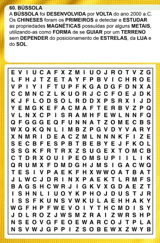 Livro Caça-Palavras 19: Nível Médio/ Difícil - Recordes, jogadores de futebol e ideias que mudaram o