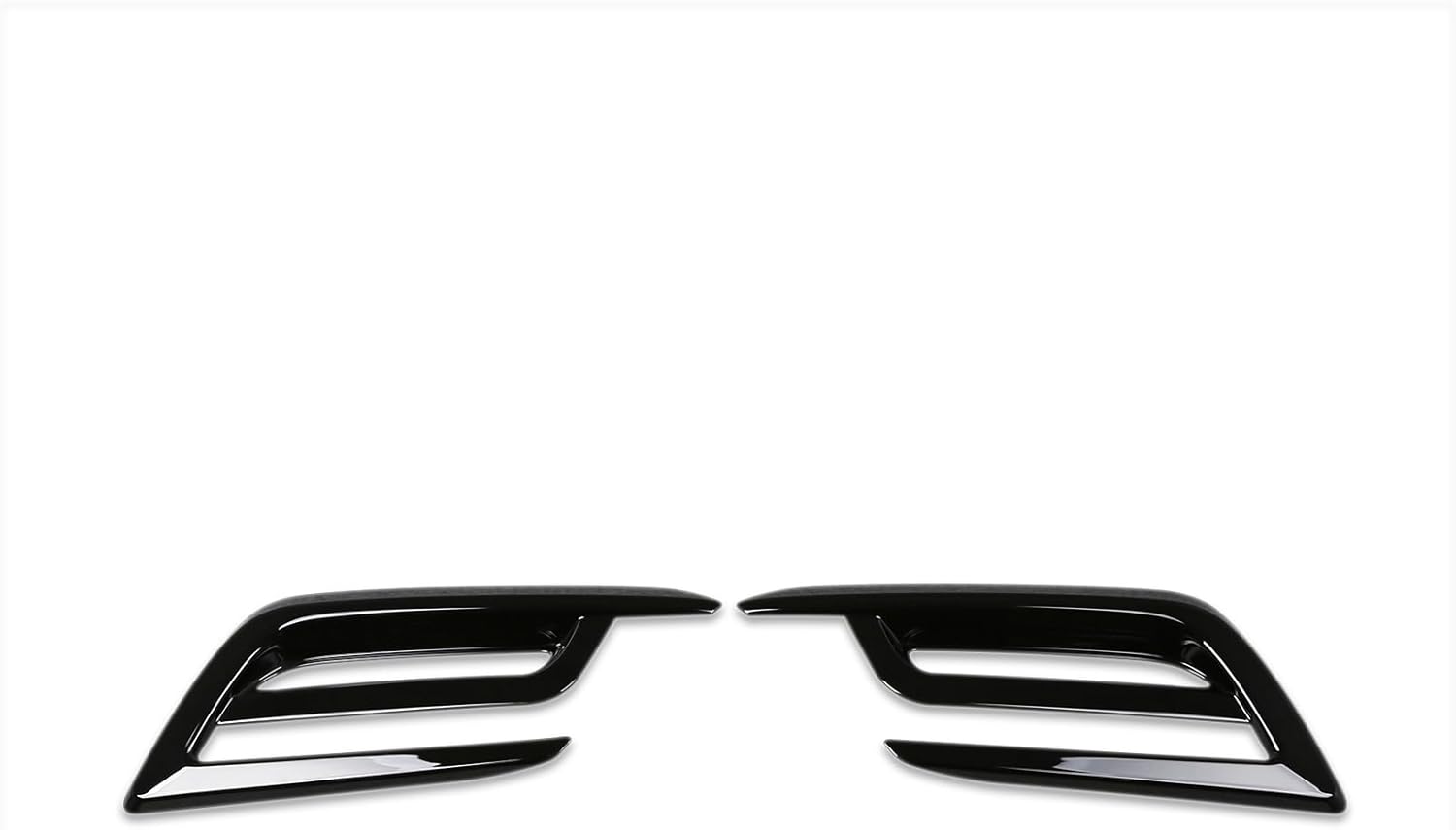 Beautost Fit For Toyota New Grand Highlander 2024 2025 2026 Rear Fog Light Cover Trims (Chrome)