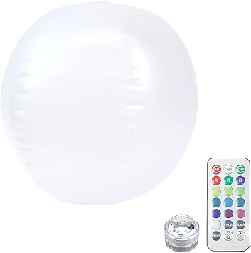 Amazon Co Jp 光るビーチボール 40cm 防水 Led 光る ビーチボール 透明 ナイトプール 海水浴 プール キャンプ 配信 夏 ゆめかわボール 光るボール 電池式 インテリア デコレーション 間接照明 パーティー 光るグッズ 光るアイテム パーティー動画 おもちゃ