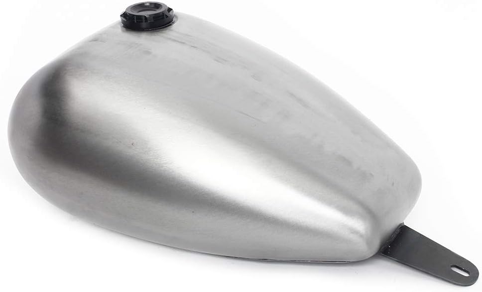 10L Steel Fuel Gas Tank Gas Cap for Honda VLX400 VLX600 Sportster Steed 400 600