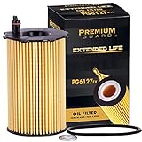 Premium Guard Extended Life Oil Filter up to 10k Miles PG6127EX | Fits 2014-2018 Kia Sorento,