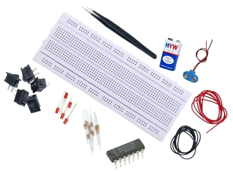 ESPtronics OR Gate IC 74LS32 Logic Gates Science Project Kit Experiment Kit for Science Students DIY Science Project Kit