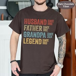 Personalized Grandpa T-Shirt, Legend Husband Dad Papa Grandpa Shirt, Fathers Day Shirts, Custom Grandpa Gifts, Men Shirt Personalized Grandpa T Shirt Legend Husband Dad Papa Grandpa Shirt Fathers Day Shirts Custom Grandpa Gifts Men Shirt