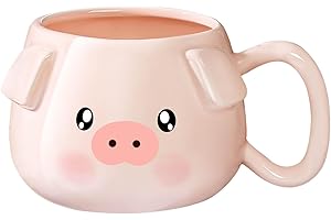 Bignosedeer Cat Mug, A Delectable Novelty Mug for Every Cat Enthusiast