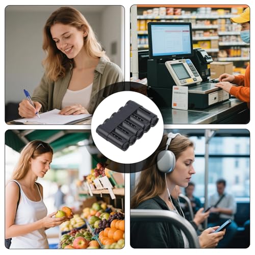 Fünffach-Münzbox, Münzorganizer, Aufbewahrung Für Kleingeld,Kleingeld Sortierer,Münzsortierer,Kleingeld Aufbewahrung,Aus Robustem Und Langlebigem Kunststoff