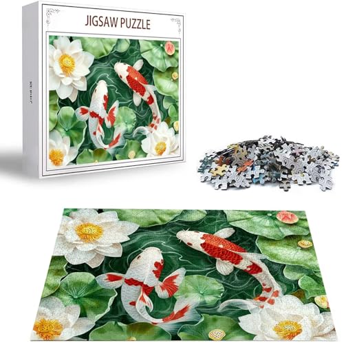Puzzle para Adultos 6000 Piezas, Rompecabezas Jigsaw Pez Colorido Puzzles de Madera, Desafío for Adults Entretenimiento Creativo 6000 Piezas Juego Educativo, Desafío, Home Décor Regalo Loto H-8181