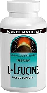 Source Naturals L-Leucine A Free Form Essential Amino Acid Supplement For Energy Support - 240 Capsules