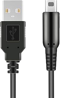 3DS USB Charger Cable/Power Charging Lead Cable Compatible with Nintendo New 3DS XL/New 3DS/ 3DS XL/ 3DS/ New 2DS XL/New 2DS/ 2DS XL/ 2DS/ DSi/DSi XL