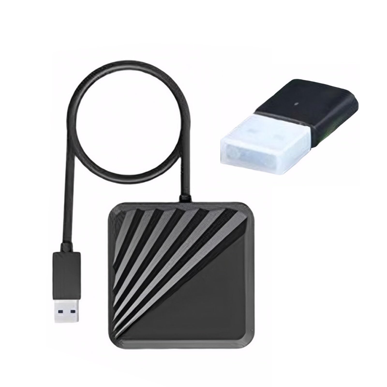 Adattatore facile da configurare con cavo di alimentazione e set di cavi DP1.4, accessori, computer USB