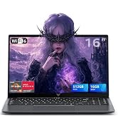 KAIGERR Gaming Laptop, Laptop with AMD Ryzen 7430U(Up to 4.3GHz), 16GB DDR4 512GB SSD Laptop Comp...
