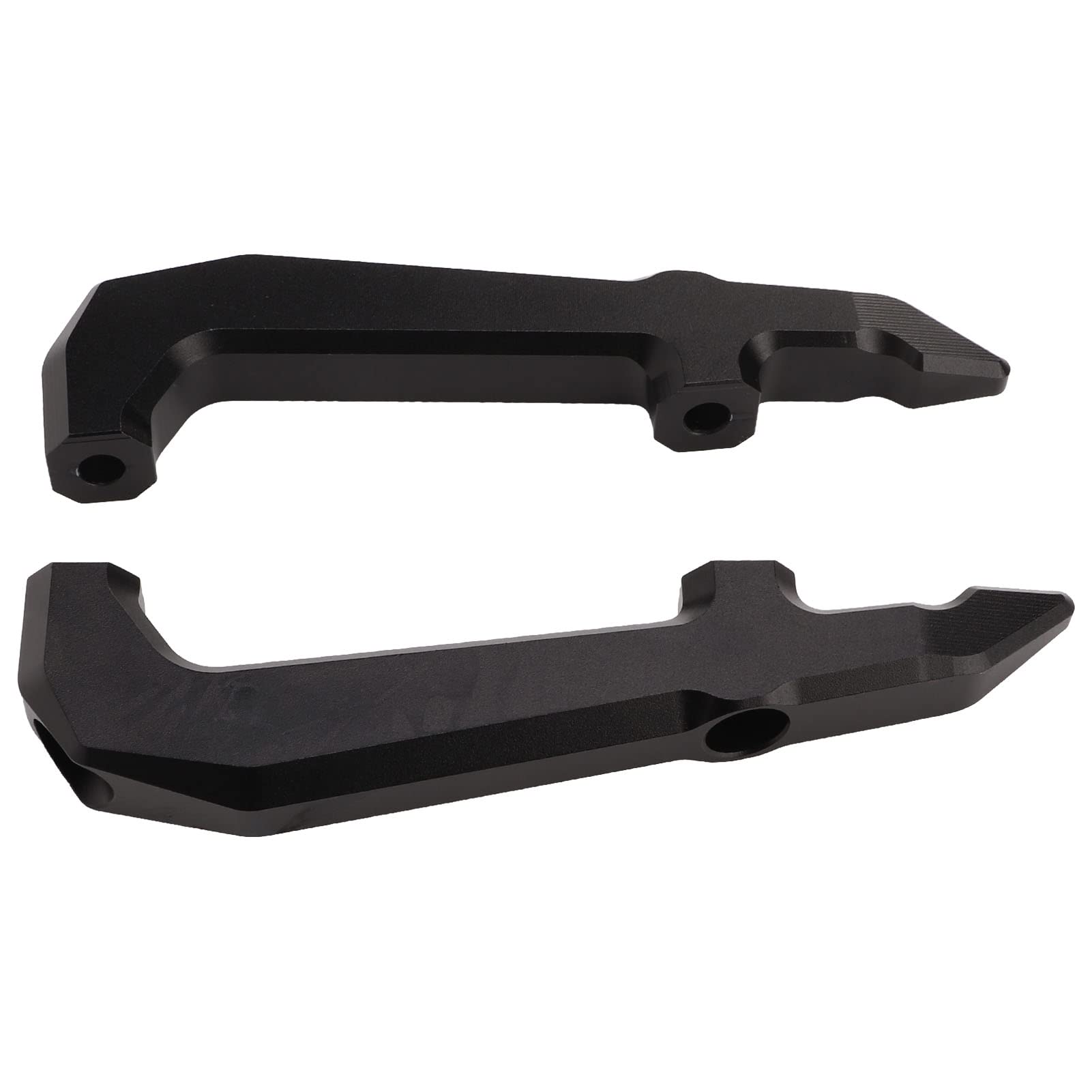 Sozius Haltegriff, 1 Paar Motorrad Beifahrersitz Lenker Aluminiumlegierung Ersatz für MSX125 GROM(Schwarz)