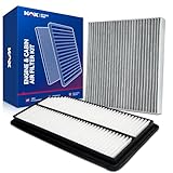 KAX Engine & Cabin Air Filter Kit, Replacement for Honda Ridgeline 2006 2007 2008 2009 2010 2011