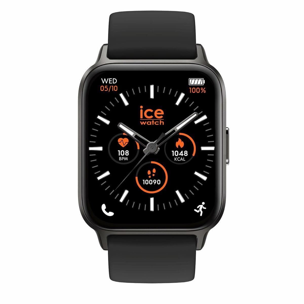 Ice-Watch - ICE fit 1.0 AMOLED - Montre connectée de sport avec bracelet en silicone (1.78 pouces)