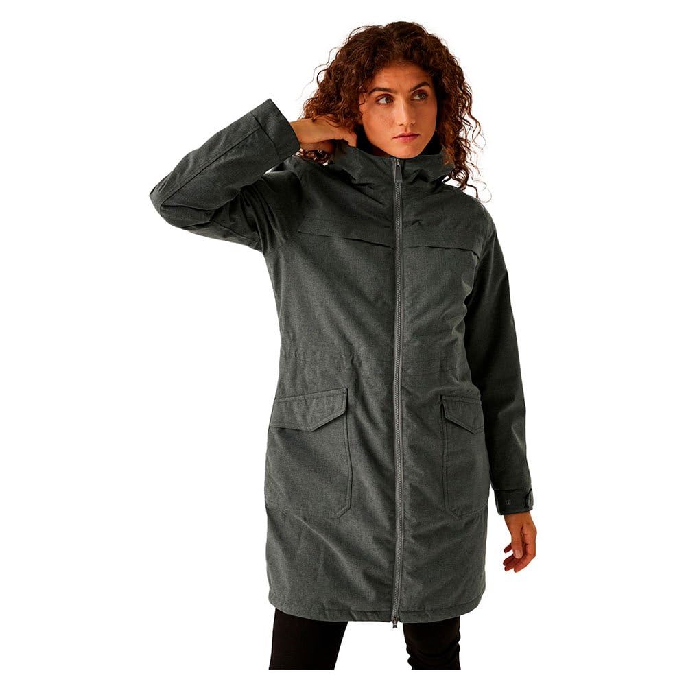 Regatta Women's Gris Waterproof Hooded Jacket Romine Ii