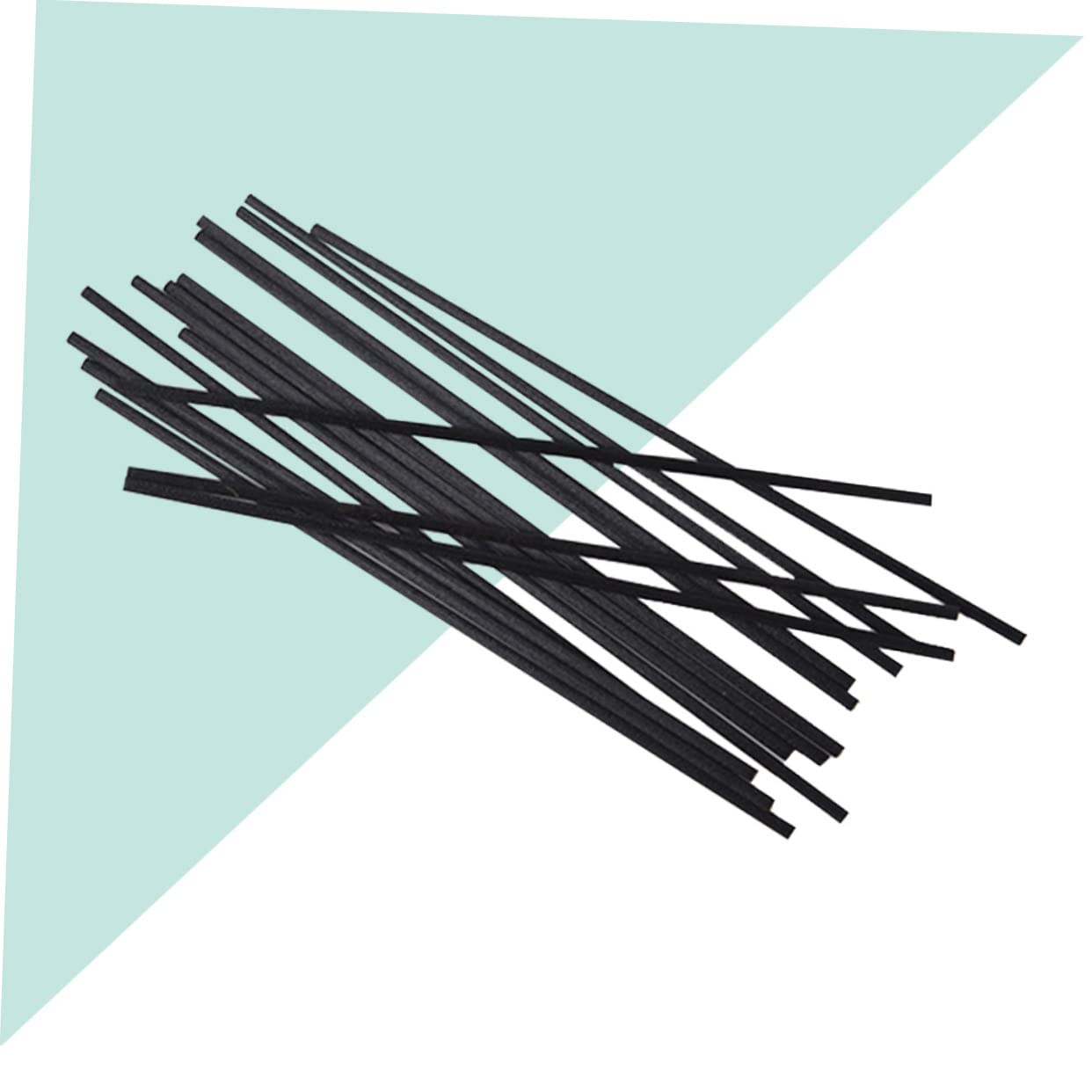 Cabilock Essential Oil Diffuser Sticks 50 Pack Aroma Diffuser Rattan Sticks for Home 3mm Diameter 25cm