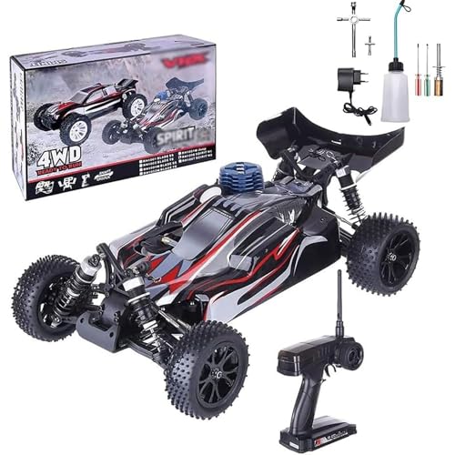 Genérico Coche RC Nitro 1/10 para adultos, 70 km/h,...