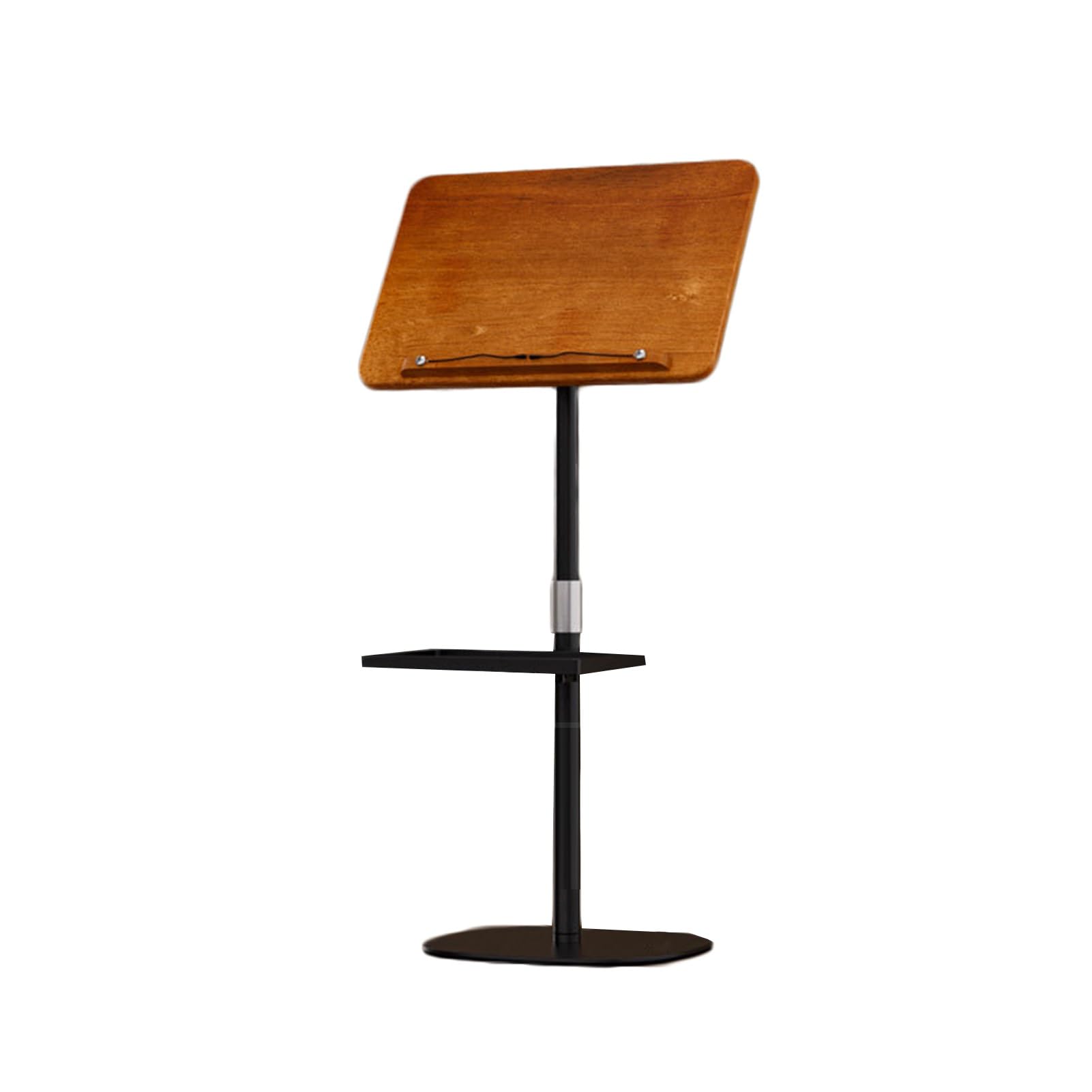 Przenośna Pionowa Półka Do Czytania Książek, Stojak Do Czytania Na Podłodze, Stojak Do Malowania Na Podłodze, Na Laptopa, Przepisy, Podręczniki(107-142cm)