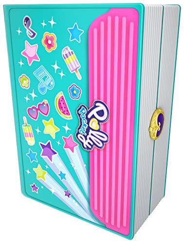 Polly Pocket GFM48 Pocket World Schulbuch Schatulle, Puppen Spielzeug ab 4 Jahren – Bild 7