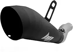 Escapamento Esportivo Compátivel Com Hornet Injetada CBR600 2008/2014 - Ponteira Esportiva MEGAPHONE HP RACING