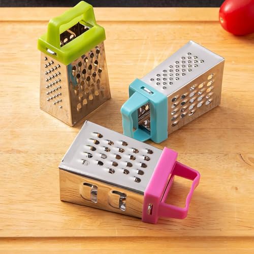 Rallador mini de acero inoxidable Ciieeo 15 pcs miniatura 2