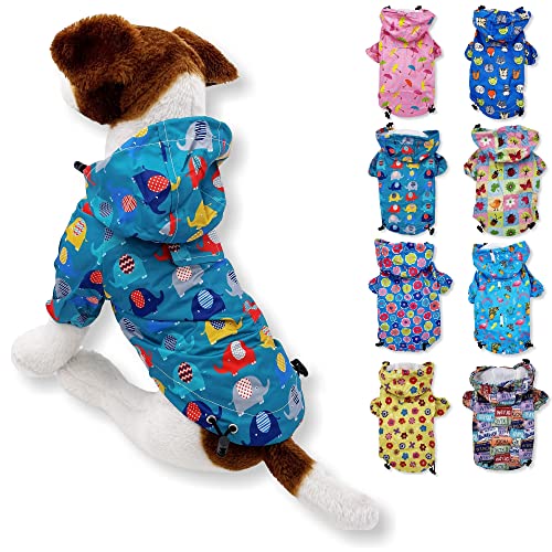 Manteau de pluie pour chat et chiot XXS avec fente pour laisse pratique - 2