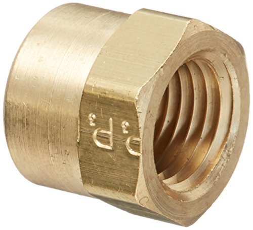Parker Hannifin 213P-4-pk5 Pipe Fitting Cap, Brass, 1/4