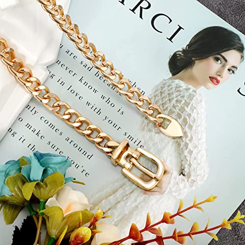 WHIPPY Waist Chain Belt Women Ladies Adjustable Body Waist Link Belts for Jeans Dresses2