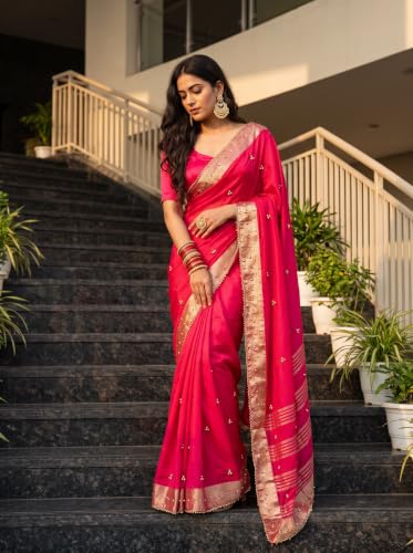 Shri Hari tissue silk ghungroo saree – image 4